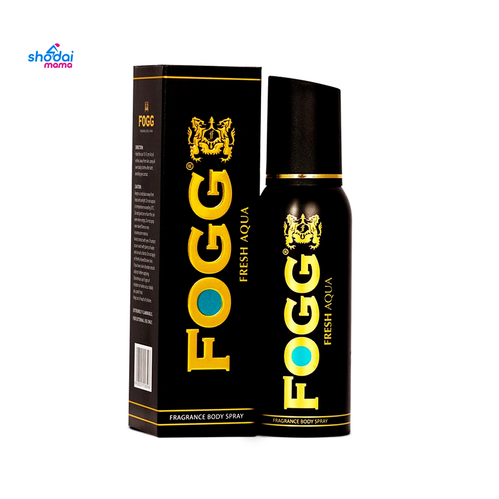 Fogg Black Men Body Spray (Fresh Aqua) 120ml